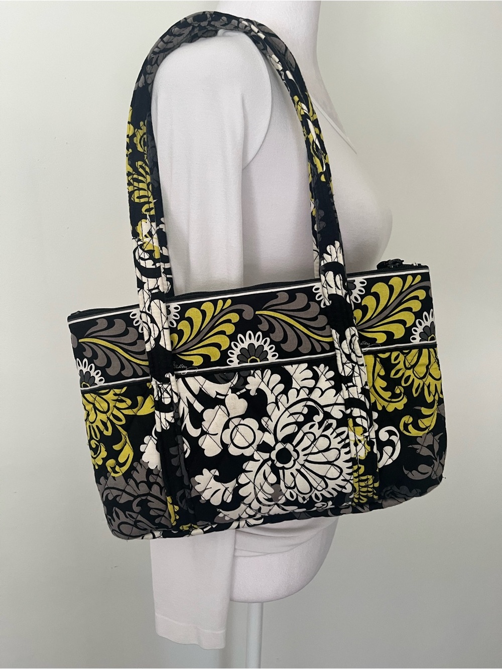 Vera Bradley Bag Black And Yellow